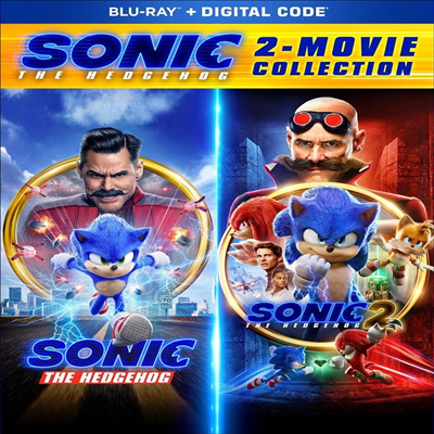 Sonic The Hedgehog (2020) / Sonic The Hedgehog 2 (2022) (수퍼 소닉 / 수퍼 소닉2)(한글무자막)(Blu-ray)