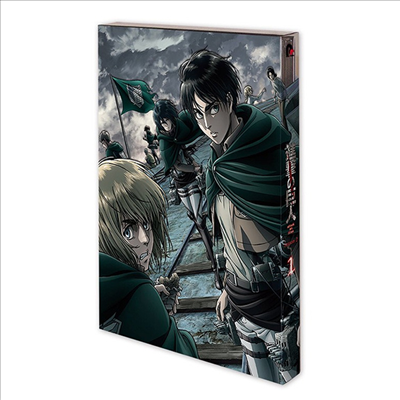 進擊の巨人 Season 2 Vol.1 (진격의 거인 시즌 2 Vol.1, Attack On Titan Season 2 Vol.1) (지역코드2)(한글무자막)(2DVD)