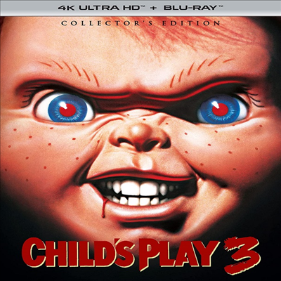Child's Play 3 (Collector's Edition) (사탄의 인형 3) (1991)(한글무자막)(4K Ultra HD + Blu-ray)