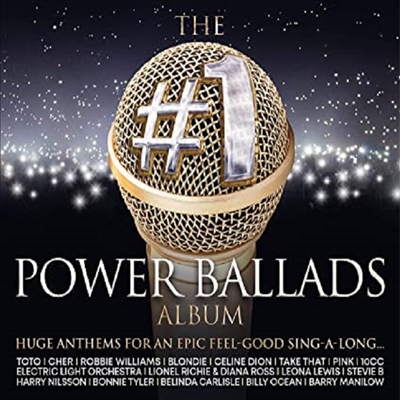 Various Artists - The #1 Power Ballads Album (Digipack)(3CD)