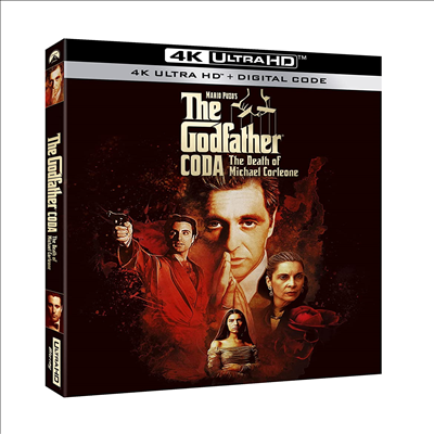 Mario Puzo's The Godfather Coda: Death Of Michael (대부 3) (4K Ultra HD)(한글무자막)