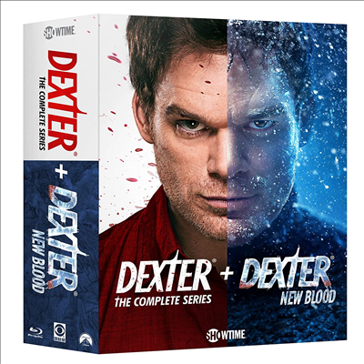 Dexter: Complete Series & Dexter: New Blood (덱스터 컴플리트 시리즈 & 덱스터: 뉴 블러드)(한글무자막)(Blu-ray)