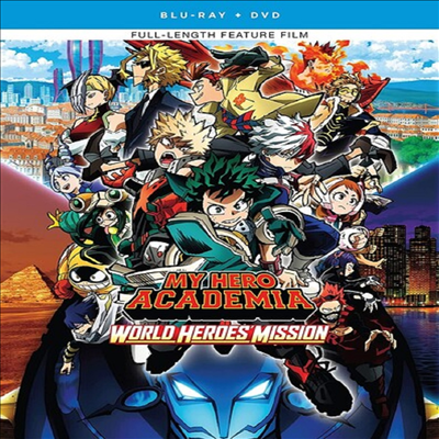 My Hero Academia: World Heroes' Mission (나의 히어로 아카데미아 더 무비: 월드 히어로즈 미션) (한글무자막)(Blu-ray+DVD)