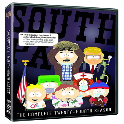 South Park: The Complete Twenty-Fourth Season (사우스 파크: 시즌 24) (2020)(지역코드1)(한글무자막)(DVD)