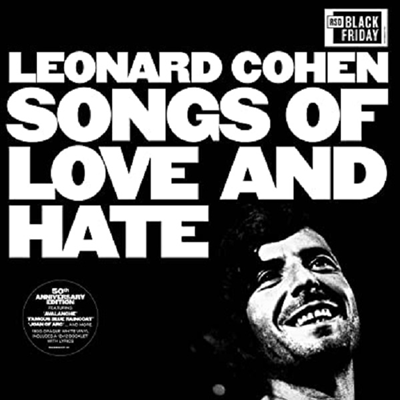 Leonard Cohen - Songs Of Love And Hate (Ltd)(RSD 50th Anniversary)(180g)(Opaque White Vinyl)(LP)
