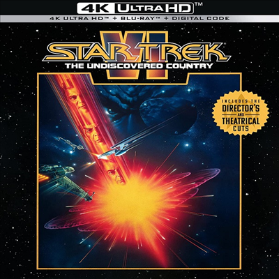 Star Trek VI: The Undiscovered Country (스타 트랙 6 - 미지의 세계) (1991)(한글무자막)(4K Ultra HD + Blu-ray)