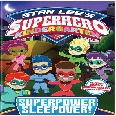 Superhero Kindergarten: Superpower Sleepover (슈퍼히어로 킨더가든: 슈퍼파워 슬립오버)(지역코드1)(한글무자막)(DVD)