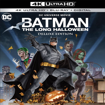 Batman: The Long Halloween (Deluxe Edition) (배트맨: 더 롱 할로윈) (2022)(한글무자막)(4K Ultra HD + Blu-ray)