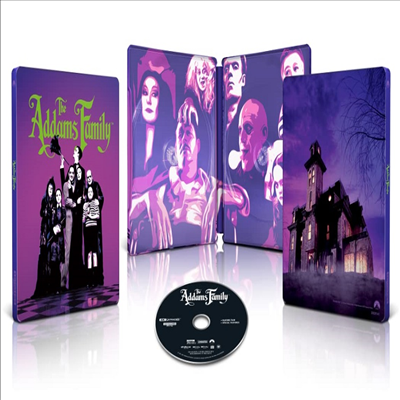 The Addams Family (아담스 패밀리) (1991)(Steelbook)(한글무자막)(4K Ultra HD)