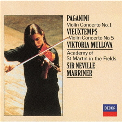 파가니니: 바이올린 협주곡 1번, 비외탕: 바이올린 협주곡 5번 (Paganini: Violin Concerto No.1, Vieuxtemps: Violin Concerto No.5) (Ltd)(UHQCD)(일본반) - Viktoria Mullova