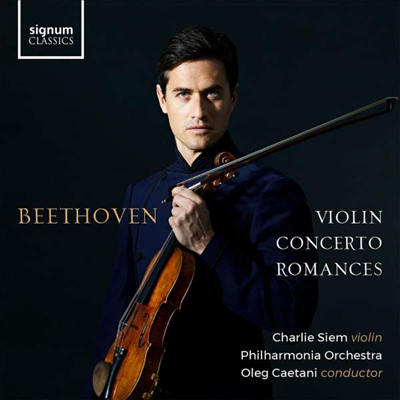 베토벤: 바이올린 협주곡 (Beethoven: Violin Conerto)(CD) - Charlie Siem(violin)