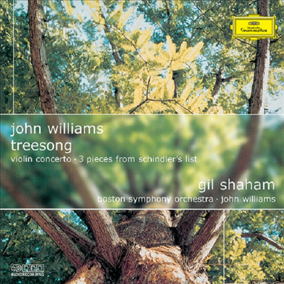 존 윌리암스: 트리송, 바이올린 협주곡, 쉰들러 리스트 모음곡 (John Williams: Treesong, Violin Concerto, 3 Pieces From Schindler's List) (Ltd)(UHQCD)(일본반) - Gil Shaham