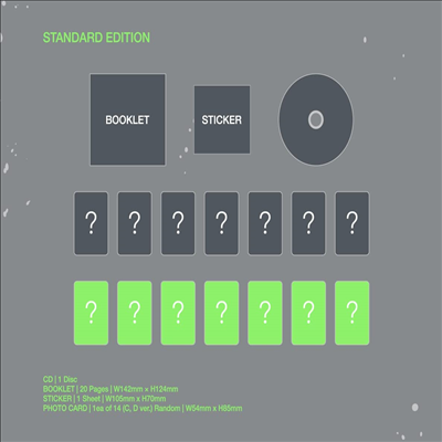 엔하이픈 (Enhypen) - Sadame (Limited Edition A)(Booklet+Trading Cards+Sticker+DVD)(미국빌보드집계반영)