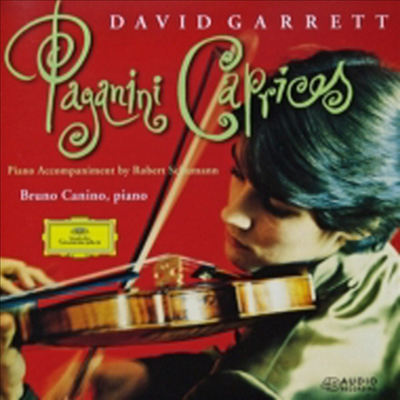 파가니니-슈만: 24 카프리스 - 피아노 반주반  (Paganini-Schumann: 24 Caprices) (Ltd)(UHQCD)(일본반) - David Garrett