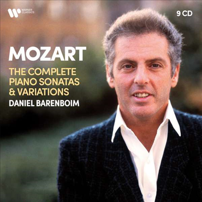 모차르트: 피아노 소나타 & 변주곡 전집 (Mozart: Complete Piano Sonatas & Variations) (9CD Boxset)(CD) - Daniel Barenboim