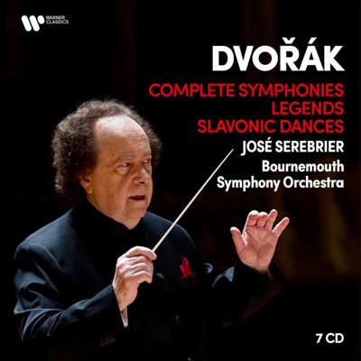 드보르작: 교향곡 전집 & 슬라브 무곡 (Dvorak: Complete Symphonies & Slavonic Dances) (7CD Boxset) - Jose Serebrier