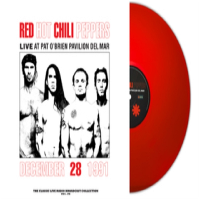 Red Hot Chili Peppers - Live At Pat O'Brien Pavilion, Del Mar, CA, December 28th 1991 (Ltd)(Colored LP)