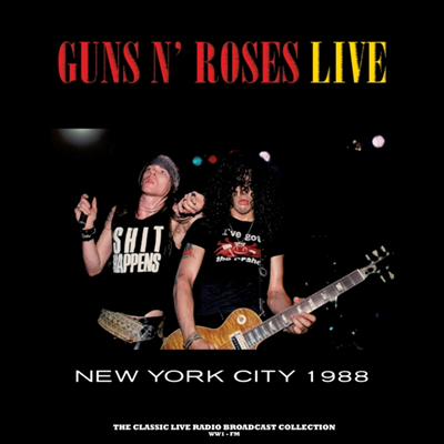 Guns N` Roses - Live In New York City 1988 (Ltd)(Marble Colored LP)