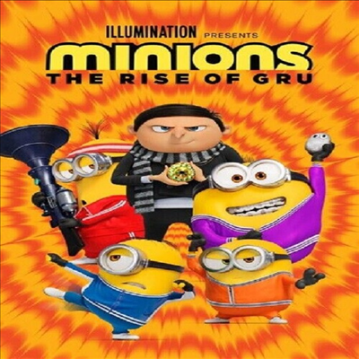 Minions: The Rise Of Gru (미니언즈2) (2022)(지역코드1)(한글무자막)(DVD)