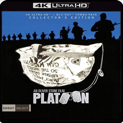 Platoon (Collector's Edition) (플래툰) (1986)(한글무자막)(4K Ultra HD + Blu-ray)