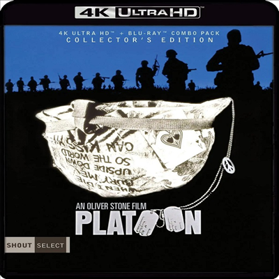 Platoon (Collector&#39;s Edition) (플래툰) (1986)(한글무자막)(4K Ultra HD + Blu-ray)