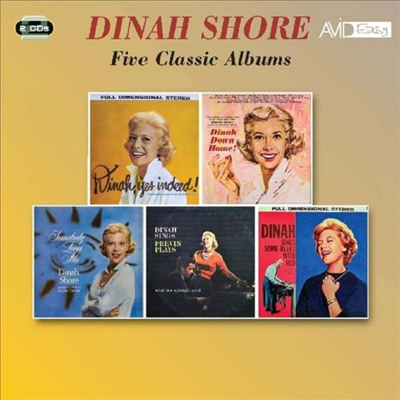 Dinah Shore - Five Classic Albums (Remastered)(5 On 2CD)