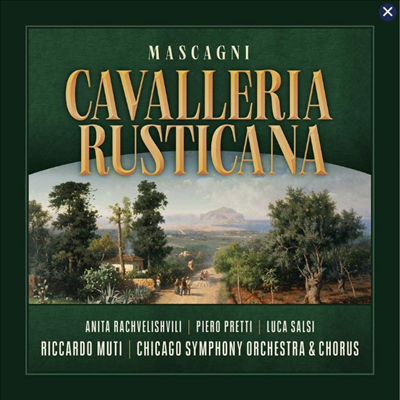 마스카니: 오페라 &#39;카발레리아 루스티카나&#39; (Mascagni: Opera &#39;Cavalleria Rusticana&#39; - Excerpt)(CD) - Riccardo Muti