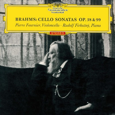 브람스: 첼로 소나타 1, 2번 (Brahms: Cello Sonata No.1 &amp; 2) (일본 타워레코드 독점 한정반)(CD) - Pierre Fournier