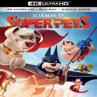 DC League Of Super-Pets (DC 리그 오브 슈퍼-펫) (2022)(한글무자막)(4K Ultra HD + Blu-ray)