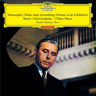 무소르그스키: 전람회의 그림 - 피아노 버전, 라벨: 세개의 피아노 소곡 (Mussorgsky: Pictures At An Exhibition, Ravel: 3 Piano Pieces) (일본 타워레코드 독점 한정반)(CD) - Rudolf Firkusny