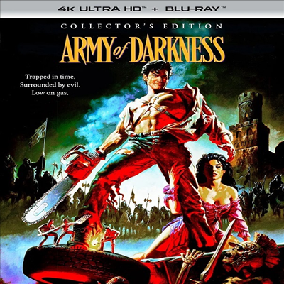 Army Of Darkness (Collector's Edition) (이블 데드 3 - 암흑의 군단) (1992)(한글무자막)(4K Ultra HD + Blu-ray)