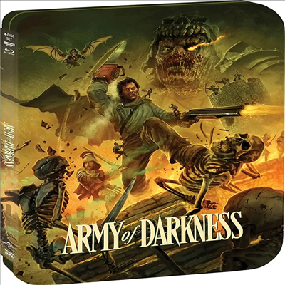 Army Of Darkness (이블 데드 3 - 암흑의 군단) (1992)(Steelbook)(한글무자막)(4K Ultra HD + Blu-ray)