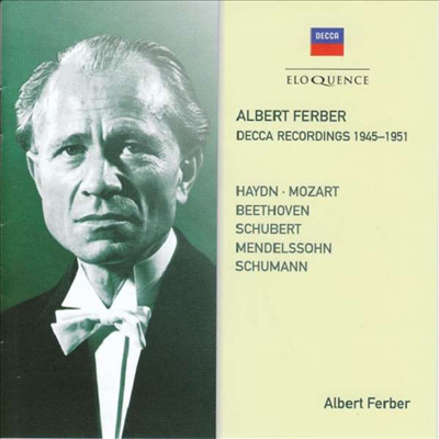 알버트 퍼버 - 데카 레코딩 (Albert Ferber: Decca Recordings 1945-1951)(CD) - Albert Ferber