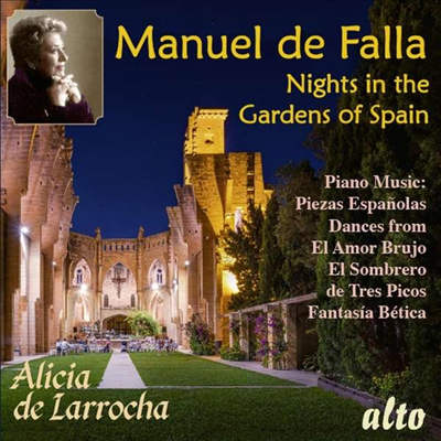 파야: 스페인 정원의 밤 & 피아노 음악 (Falla: Nights in the Gardens of Spain & Piano Music)(CD) - Alicia de Larrocha