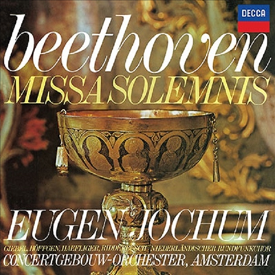 베토벤: 장엄 미사 (Beethoven: Missa Solemnis) (일본 타워레코드 독점 한정반)(CD) - Eugen Jochum