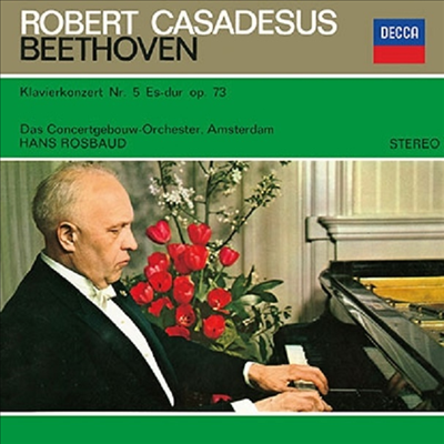 베토벤: 피아노 협주곡 5번 '황제', 스트라빈스키: 페트로슈카 (Beethoven: Piano Concerto No.5 'Emperor', Stravinsky: Ballet 'Petruschka') (일본 타워레코드 독점 한정반)(CD) - Robert Casadesus