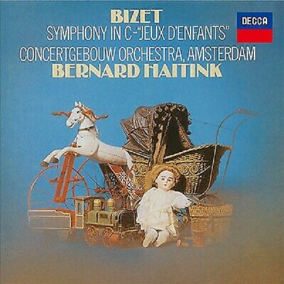 비제: 교향곡 C장조, 작은 모음곡 (Bizet: Symphony In C Major. Jeux D&#39;Enfants) (일본 타워레코드 독점 한정반)(CD) - Bernard Haitink
