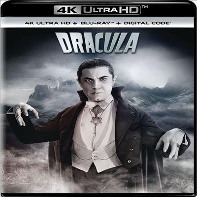 Dracula (1931) (드라큘라) (4K Ultra HD+Blu-ray)(한글무자막)