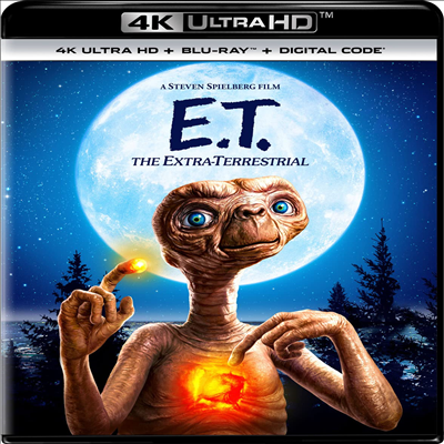 E.T. The Extra-Terrestrial (이티) (40th Anniversary Edition)(4K Ultra HD+Blu-ray)(한글무자막)