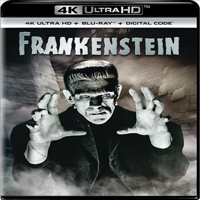 Frankenstein (프랑켄슈타인) (1931)(한글무자막)(4K Ultra HD + Blu-ray)