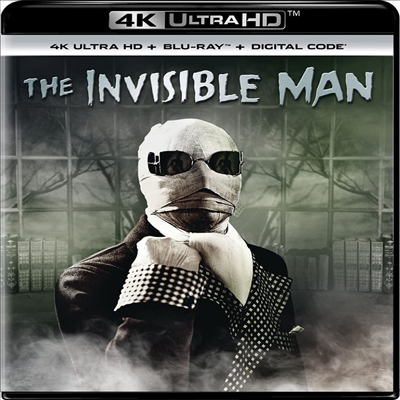 The Invisible Man (투명 인간) (1933)(한글무자막)(4K Ultra HD + Blu-ray)