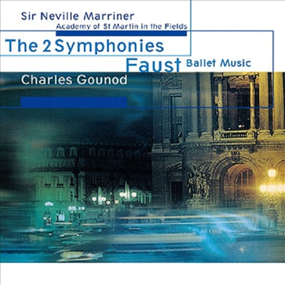 구노: 교향곡 1, 2번, 발레 음악 &#39;파우스트&#39; (Gounod: Symphonies No.1 &amp; 2, Faust) (일본 타워레코드 독점 한정반)(CD) - Neville Marriner