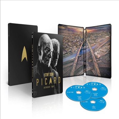Star Trek: Picard - Season Two (스타트렉: 피카드 - 시즌 2) (2022)(Steelbook)(한글무자막)(Blu-ray)
