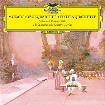 모차르트: 오보에 사중주, 플루트 사중주 1-4번 (Mozart: Oboe Quartet, Flute Quartet No.1-4) (일본 타워레코드 독점 한정반)(CD) - Lothar Koch