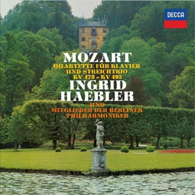 모차르트: 피아노 사중주 1, 2번 (Mozart: Piano Quartet No.1 &amp; 2) (일본 타워레코드 독점 한정반)(CD) - Ingrid Haebler