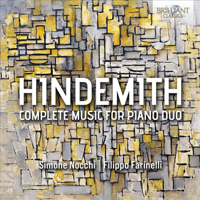 힌데미트: 피아노 이중주를 위한 작품 전곡 (Hindemith: Complete Music for Piano Duo)(CD) - Simone Nocchi