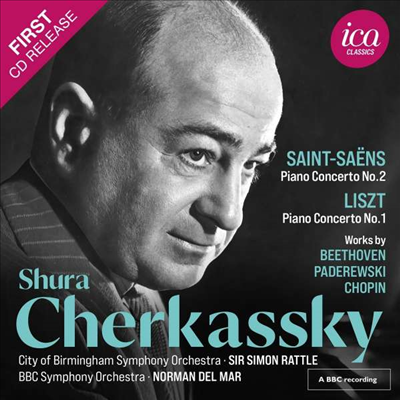 생상스 & 리스트: 피아노 협주곡 (Saint-Saens & Liszt: Piano Concertos)(CD) - Shura Cherkassky