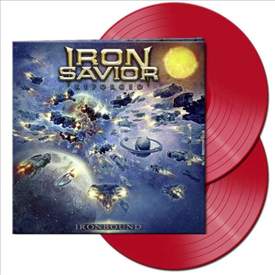 Iron Savior - Reforged - Ironbound Vol.2 (Clear Red Vinyl 2LP)
