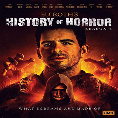 Eli Roth&#39;s History Of Horror: Season 3 (일라이 로스 히스토리 오브 호러: 시즌 3) (2021)(지역코드1)(한글무자막)(DVD)