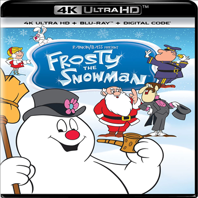 Frosty The Snowman (프로스티 더 스노우맨) (4K Ultra HD+Blu-ray)(한글무자막)